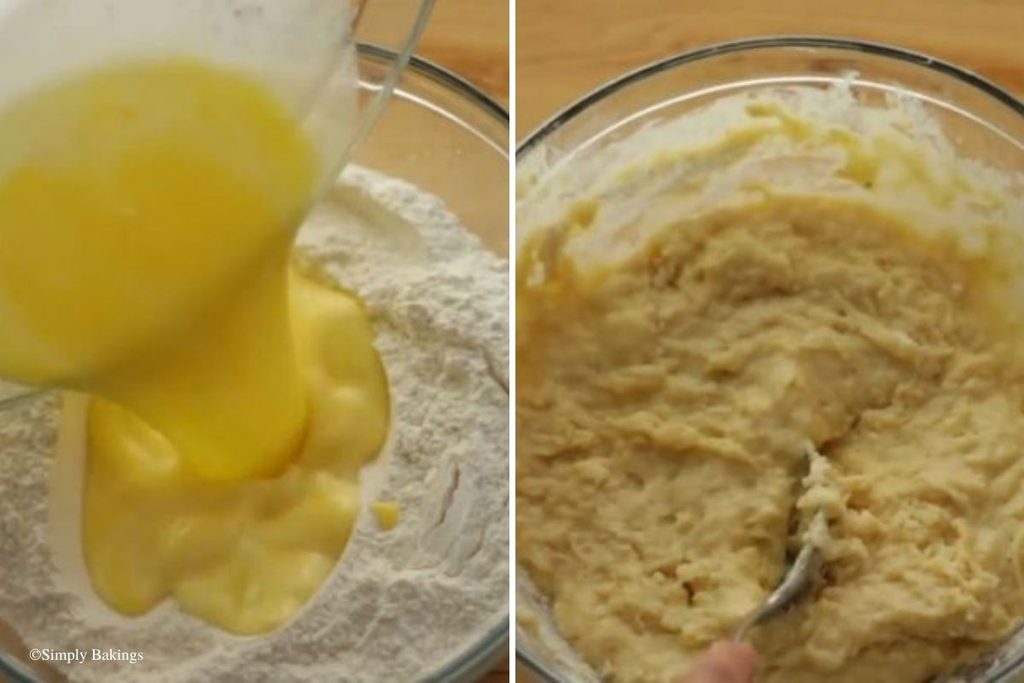 Ingredients mixed in a bowl