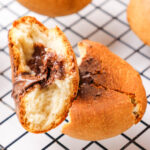 bread with gooey chocolate inside