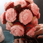 filipino vanilla cupcake bouquet