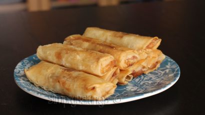 delicious turon on a plate