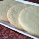 A plate of some Rolled Butter Cookies