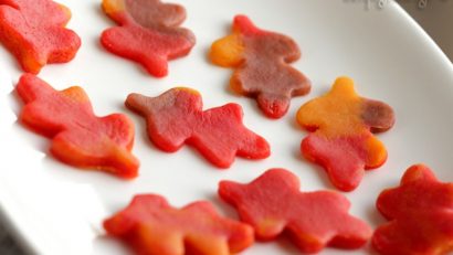 autumn sugar leaf cookies