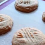 freshly baked peanut butter cookies