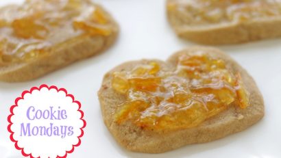 delicious penaut butter cookies on a white plate