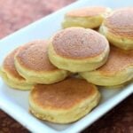 Pancake cookies ready to be served