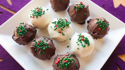 delicious no bake cookie dough truffle
