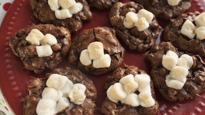 hot chocolate cookies