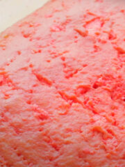 strawberry poke cake