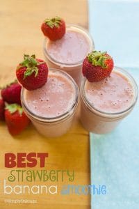 best strawberry banana smoothie