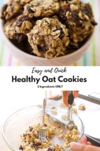 healthy oat cookies how to