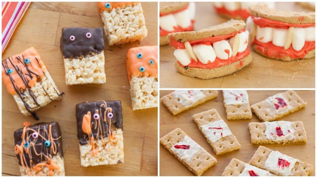 3 halloween treats