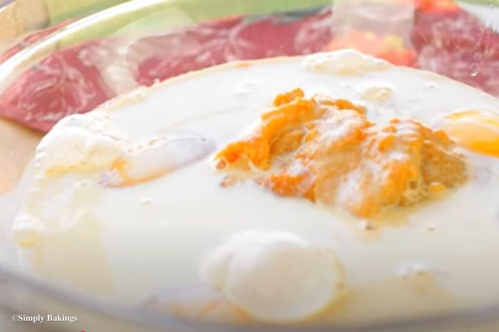 All ingredients in a large bowl