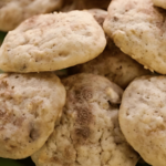 tasty and chewy apple snickerdoodle cookies