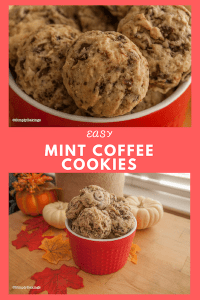 mint coffee cookies