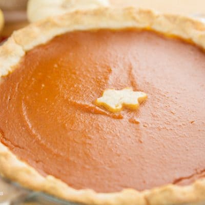 Vegan Pumpkin Pie