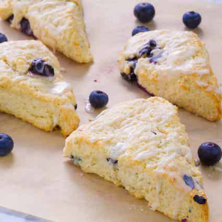 Easiest Blueberry Scones Recipe Ever