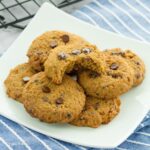 A set of cookies on a plate