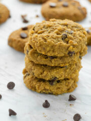 A pile of delicious cookies on a plate