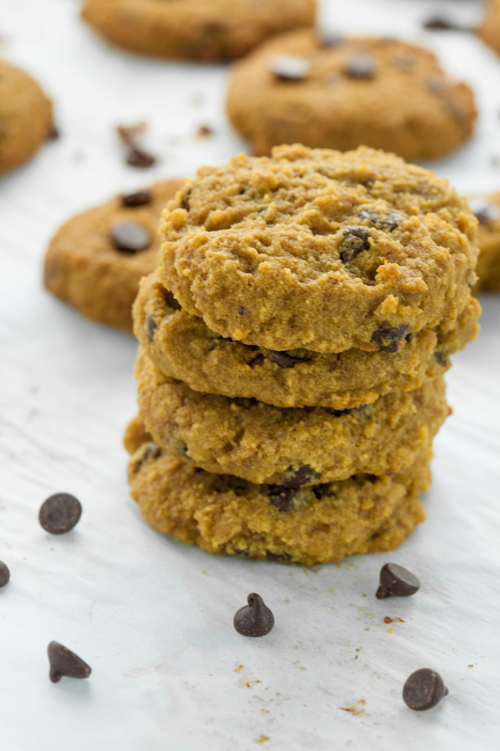 A pile of delicious cookies on a plate