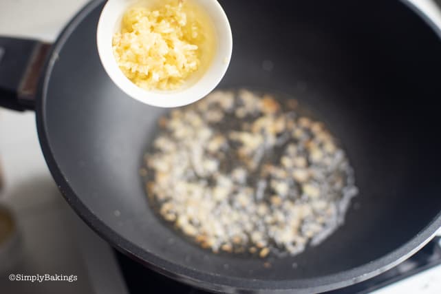 sauteing garlic for bopis recipe