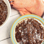 chocolate rice porrodge