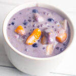 binignit in a white bowl