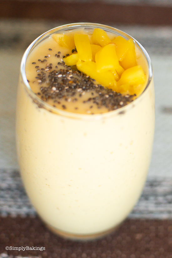 A tall glass of yummy Lanka Smoothie