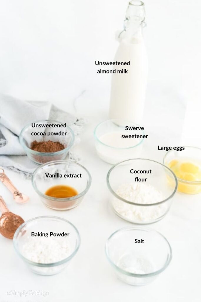 All ingredients for the Mini Pancakes Chocolate Cereal recipe