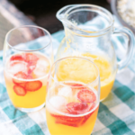 best for the summer strawberry mango lemonade drink in glasses