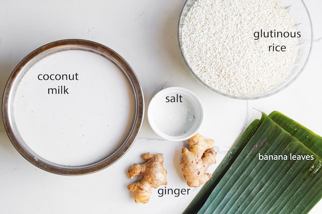 ingredients for suman malagkit