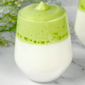 delicious dalgona matcha in a cup