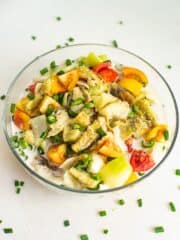 A healthy bowl of Ginataang Inihaw na Talong