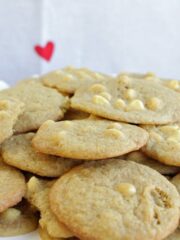 Delicious Green Tea Cookies on a plate