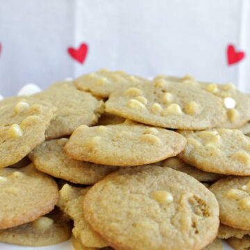 Delicious Green Tea Cookies on a plate