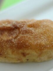Mini bread served on a white plate