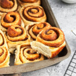a tasty cinnamon chai spiced roll