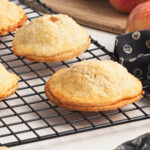 tasty Vegan Apple Pie Cookies on wire rack