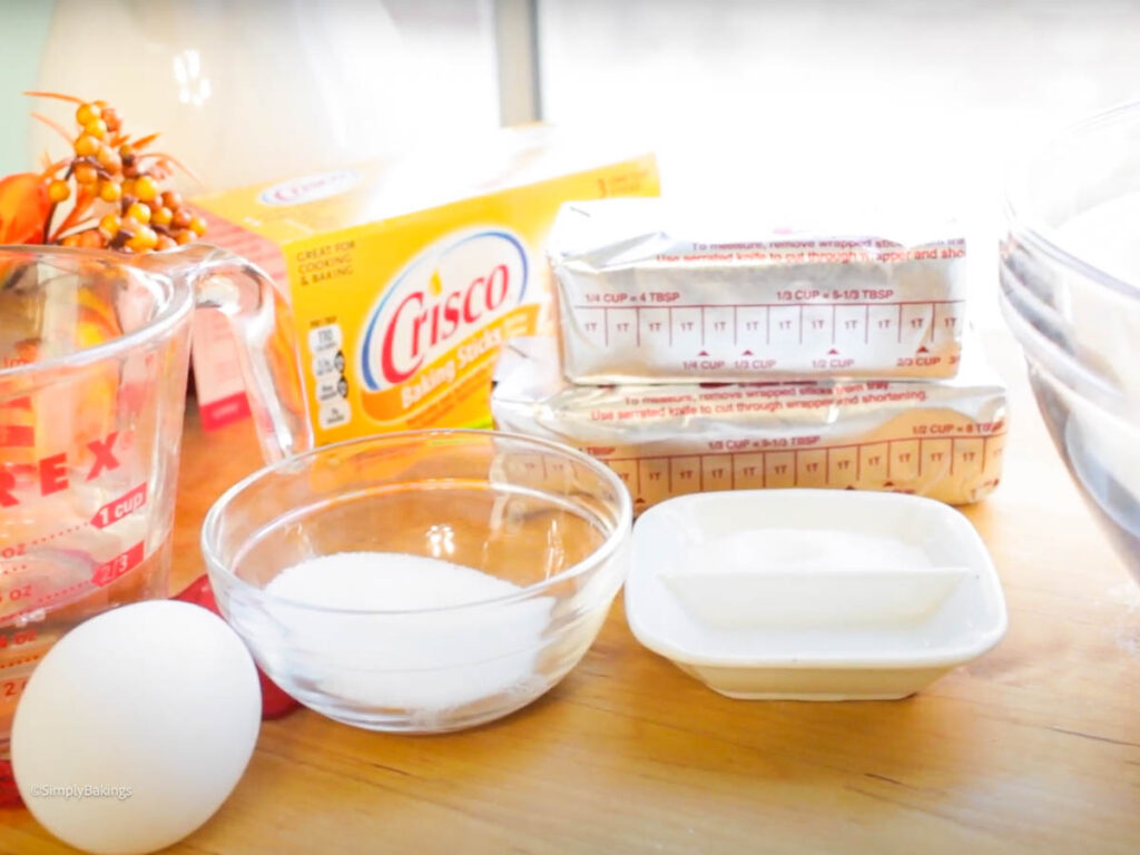pie crust ingredients
