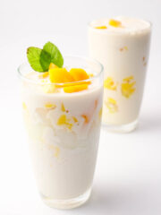 A tall glass of delicious Agar-Agar Drink