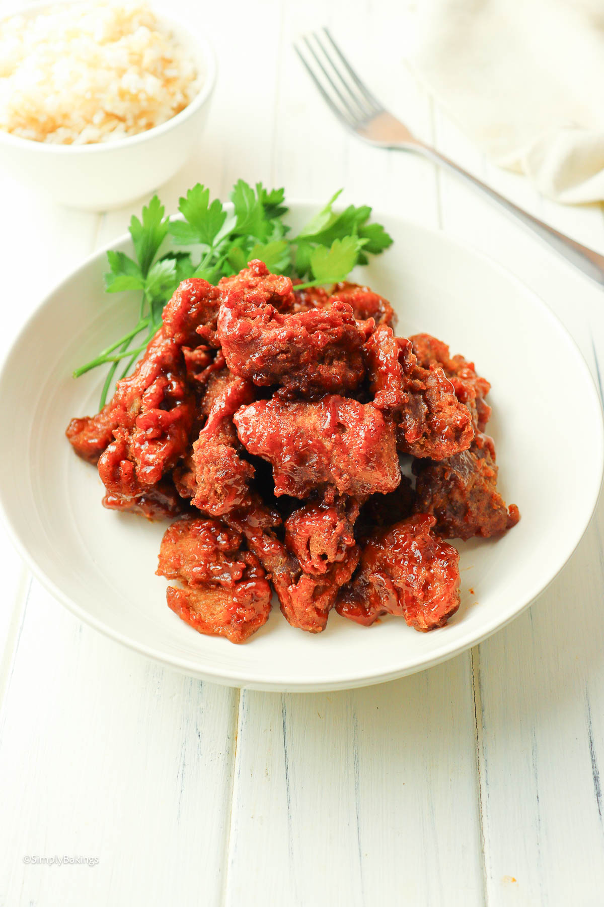 Golden-brown Filipino BBQ grilled