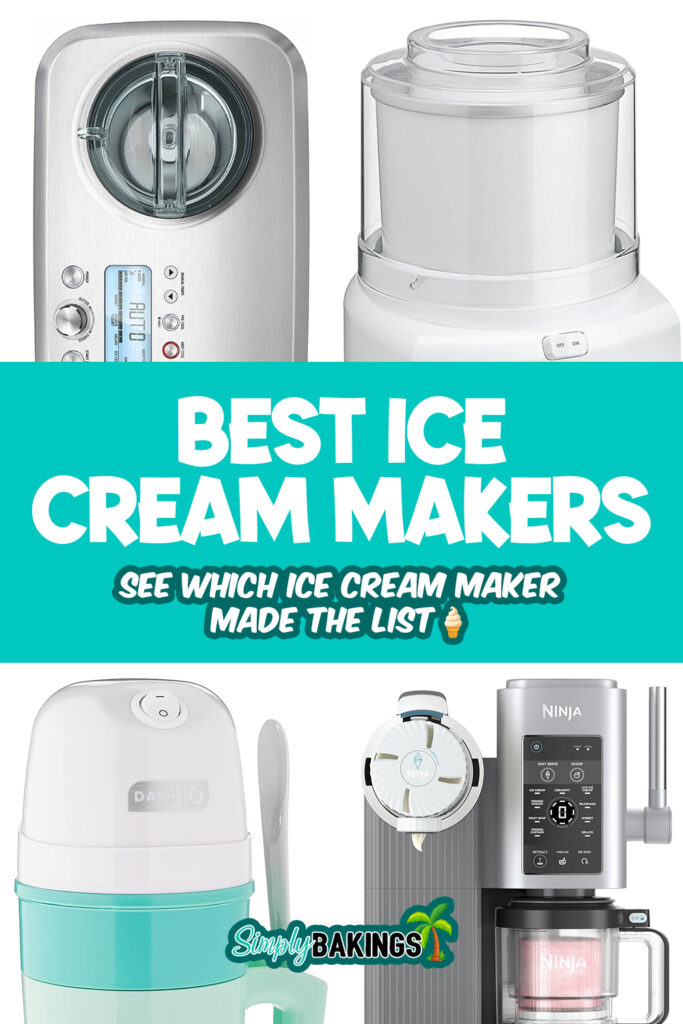 collage of the best ice cream makers in 2025