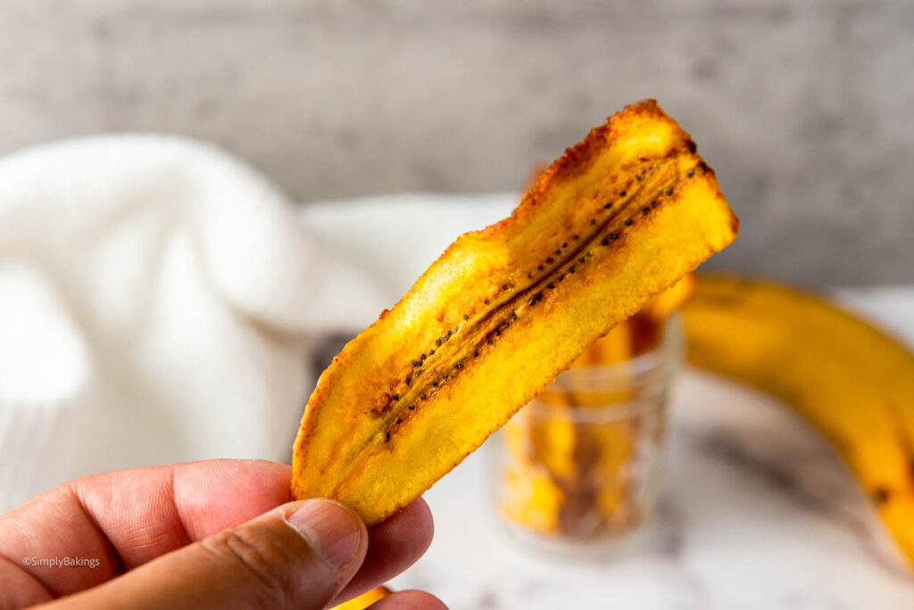 Pieces of these crispy Plantain Chips