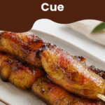 Banana cue piled on top of another